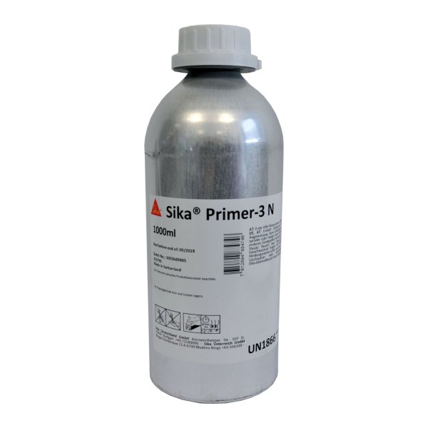 Sika - Solvent based primer for porous supports and metals Sika 3N Ml.250