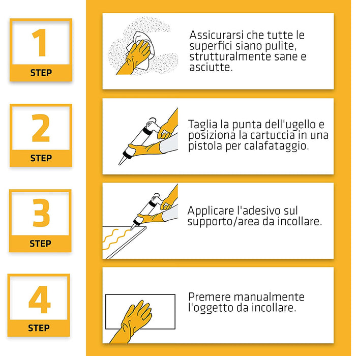 Sika Box File Sika - Sikaflex 11 FC Purform White, Polyurethane sealing adhesive ml ...