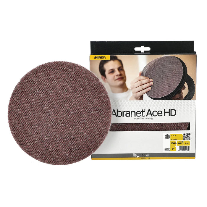 Mirka - Abranet ACE HD Dischi Abrasivi Retro Velcrato Diametro 225 diverse Grane scatole da 25 pz