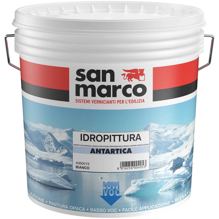 San Marco - Antartica Washable water-based paint, White