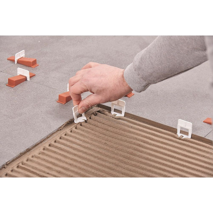 Raimondi - 1800 HD Bases for 1 mm joints and for tile thicknesses from 3 to 12 mm Leveling System RLS