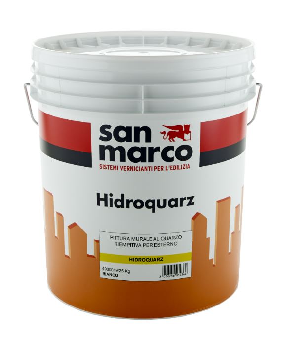 San Marco - Hidroquarz kg. 1 White quartz paint for exteriors