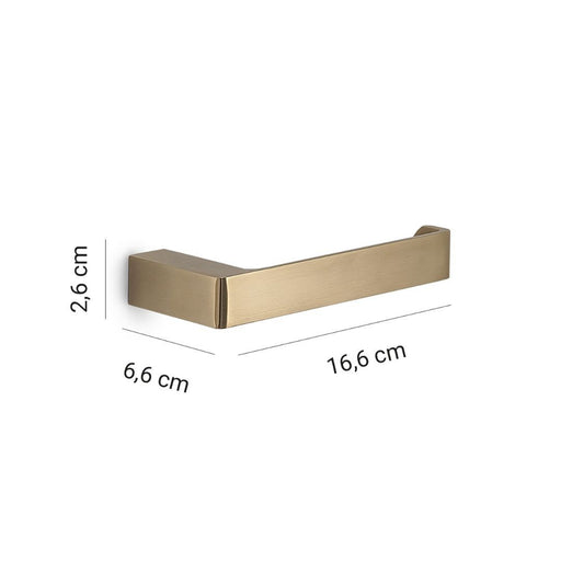 I Necessori - Porta rotolo carta igienica modello Panarea  in ottone oro satinato cm 17.5 _2096.jpg