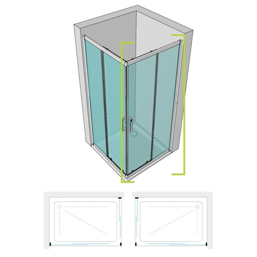 Ix box shower lato singolo per box angolare componibile dafne cristallo 6 millimetri _1839.jpg