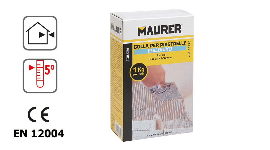 Maurer - Collante per piastrelle kg.1