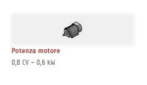 Raimondi - Monospazzola Supertitina - Macchina rotativa, 230 V, 50 Hz