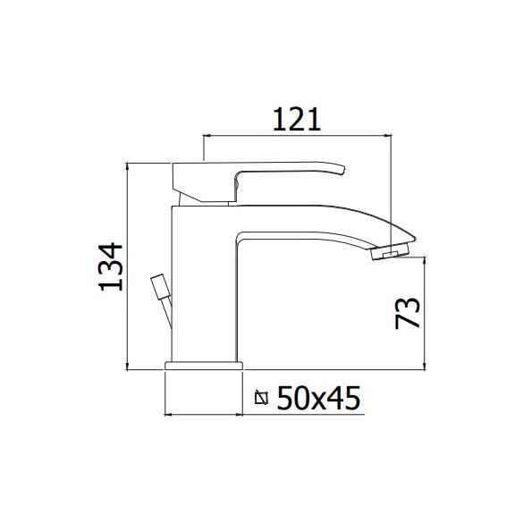 Paffoni - Miscelatore bidet Level LES135 CR