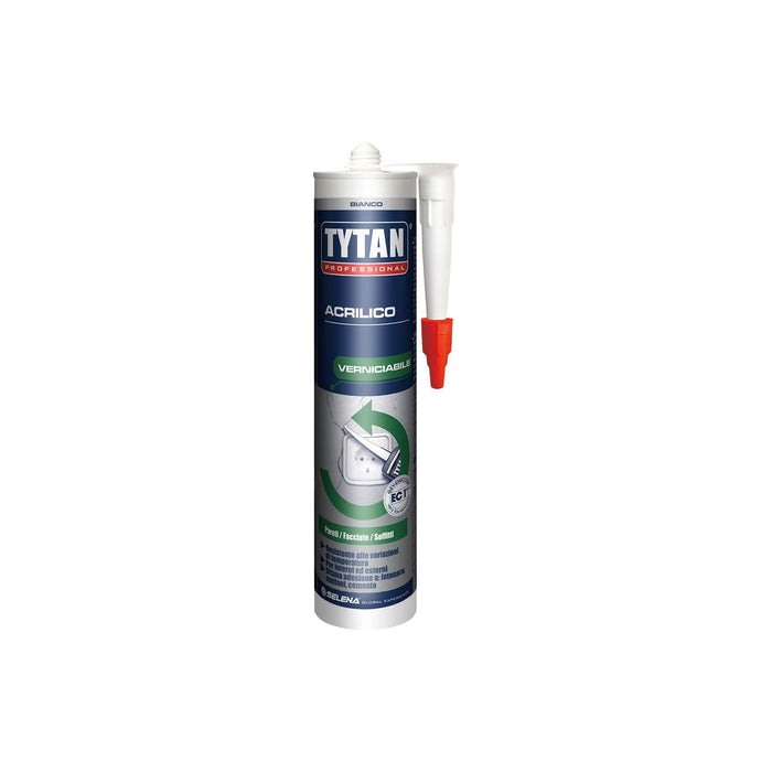 Tytan - Paintable white acrylic silicone Ml. 300