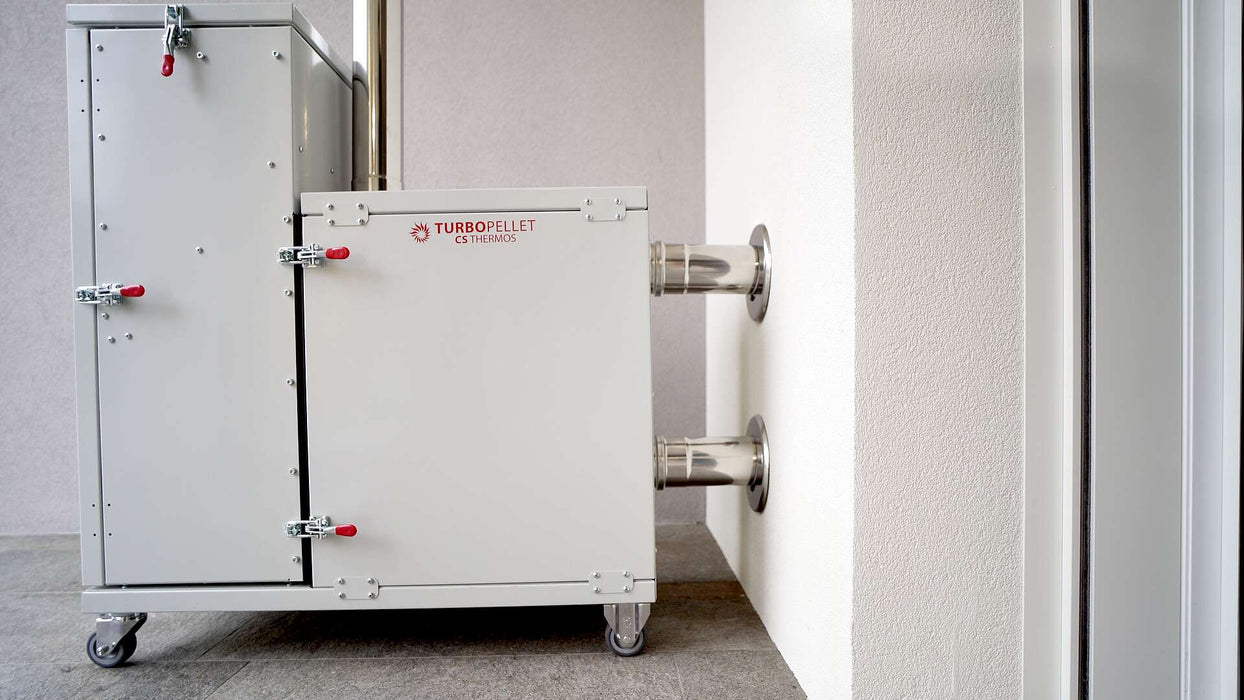 CS Thermos - Turbopellet Stufa senza canna fumaria fissa