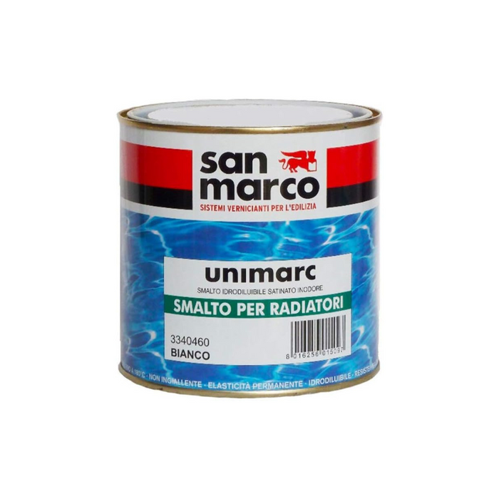 San Marco - Unimarc smalto all'acqua per radiatori bianco lt. 0,75