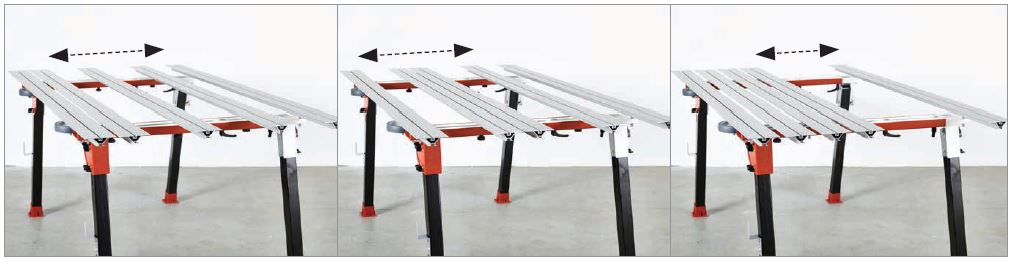 Raimondi - Banco da lavoro BIGFOOT XL larghezza cm.125 + estensione cod.394MB0XL01R