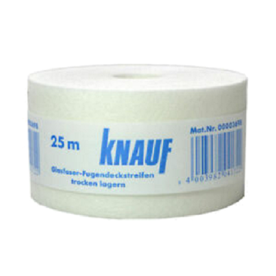 Knauf - Nastro in fibra di vetro mt.25 per giunti cartongesso
