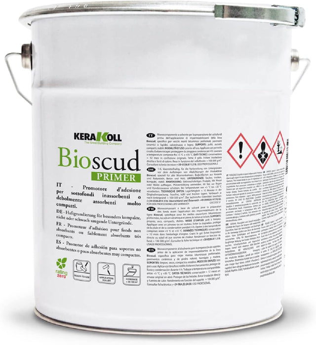 Kerakoll - BIOSCUD Primer lt.4 promotore di adesione per impermeabilizzanti linea Bioscud