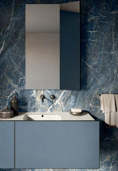 Italgraniti - Pavimento/rivestimento gres porcellanato Blu Saint Laurent 80x80 lappato rettificato