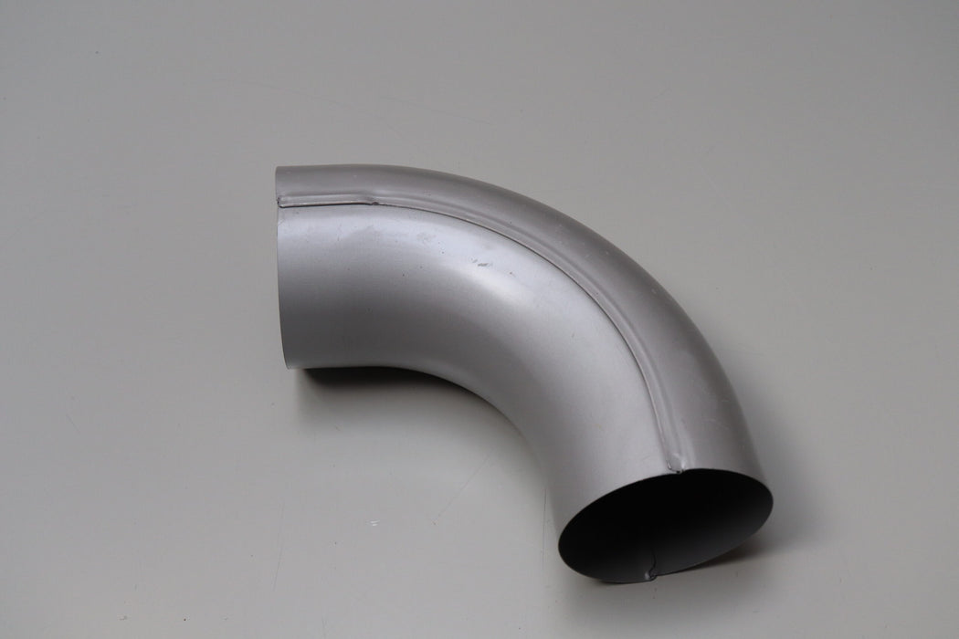Artigian Giovanni Russo - Gomito pluviale alluminio silver fig. 3 (curva chiusa) d.100