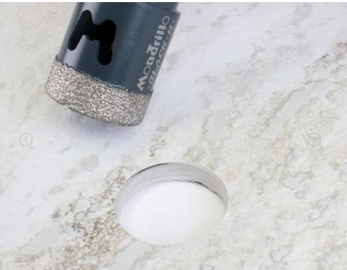 Montolit - Fresa Diamantata "Vacuum" Mondrillo Black H