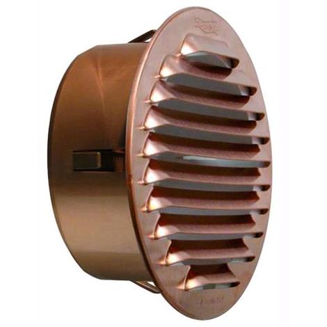 Round copper ventilation grill, various sizes