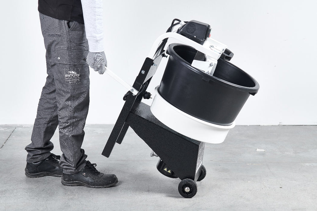 Raimondi - Iperbet concrete mixer mixer 2 buckets, 45 l, 230 V, 50/60