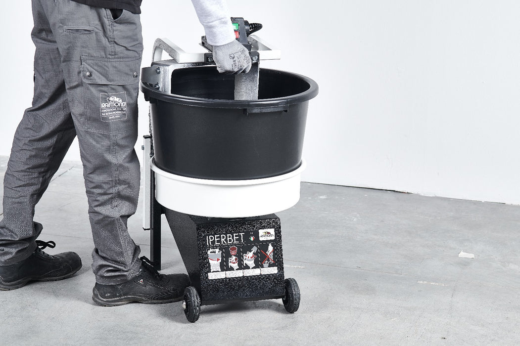 Raimondi - Iperbet concrete mixer mixer 2 buckets, 45 l, 230 V, 50/60