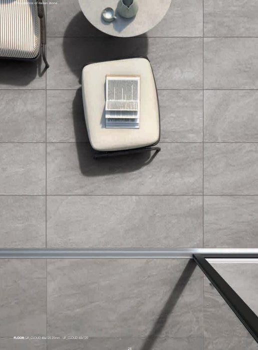 Italgraniti - Up_Stone Pavimento/rivestimento gres porcellanato Cloud 80x160 rettificato