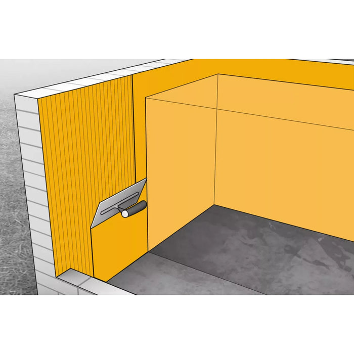 Sika - Sikalastic 1K Single-component fibre-reinforced cement mortar for flexible waterproofing and concrete protection