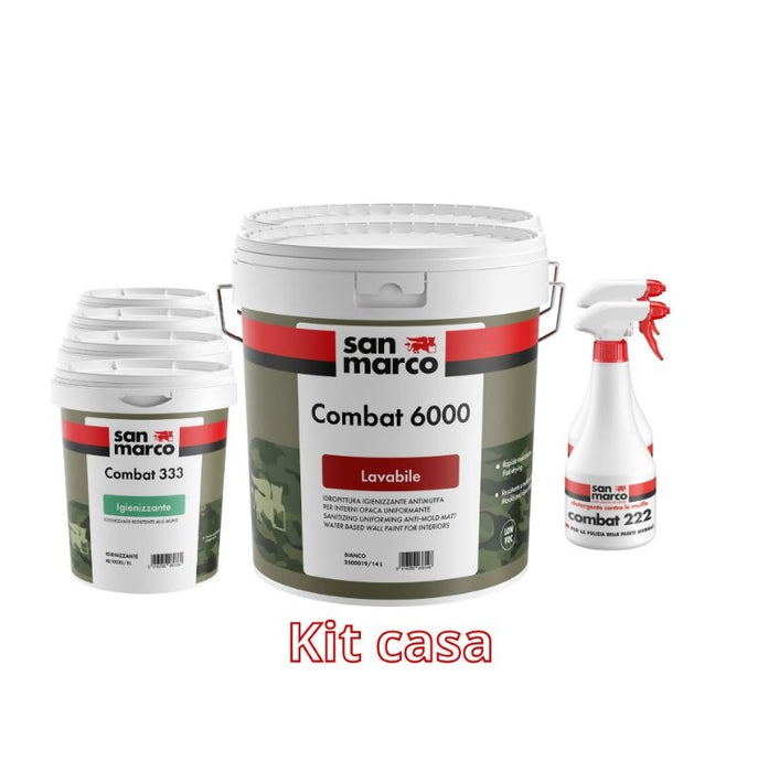 San Marco Kit prevenzione casa antimuffa lavabile per 160 mq