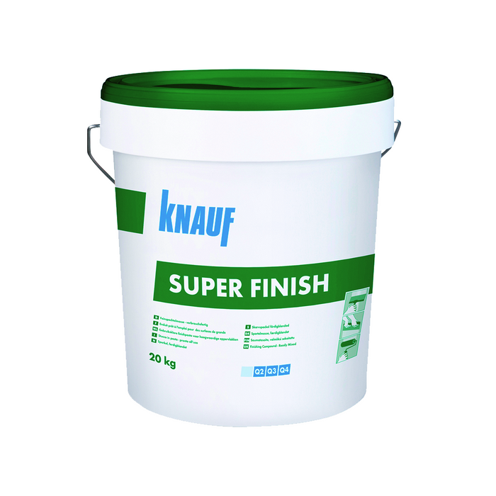 Knauf - Stucco Super Finish kg. 20 per cartongesso
