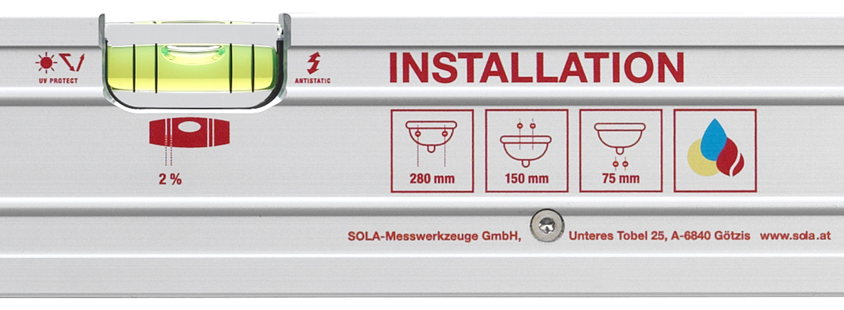 Sola - Livella per installazioni speciali cm. 40 MRMI 40