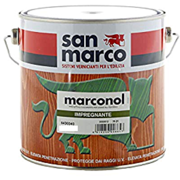 San Marco - Marconol solvent-based impregnator 1 liter various colors with high penetration