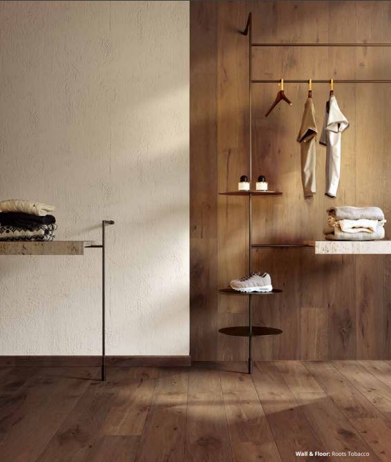 Fap - Pavimento/rivestimento gres porcellanato Roots Tobacco 20x120