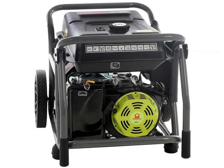Pramac - Generatore di corrente portatile WX6200 Monofase ad avviamento manuale