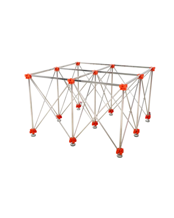 Rubi - Tavolo da lavoro retraibile 120x120 cod.28918