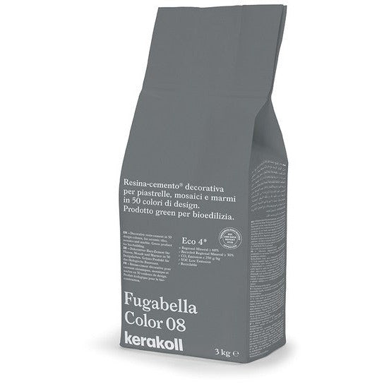 Kerakoll - Fugabella Color Decorative resin-cement for grouting tiles, mosaics and marble in 50 colors