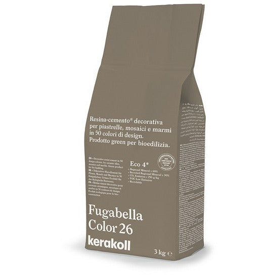 Kerakoll - Fugabella Color Decorative resin-cement for grouting tiles, mosaics and marble in 50 colors