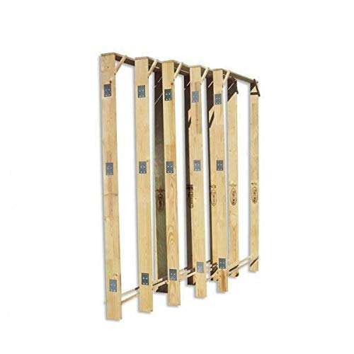 Wooden Subframe for Internal Doors - Universal 60 70 80 90 - Fir Wood, 12 CM - UTIL.FER 