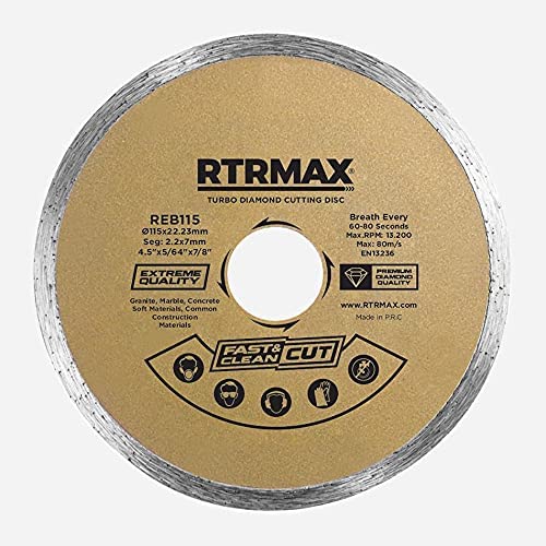 Rtrmax - Disco Diamantato Per Gres Porcellanato REB115
