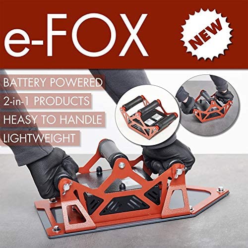 Raimondi - E-FOX 15V battery-powered plate vibrator Plate cm. 21x41