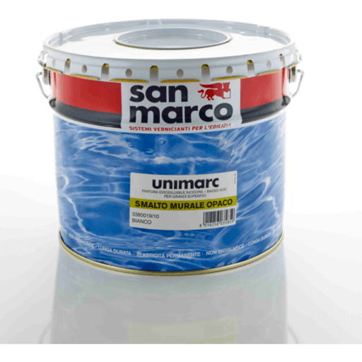 - San Marco - UNIMARC smalto murale opaco bianco - Smalti murali