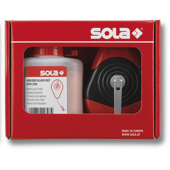 Sola - Tracciatore + polvere rossa CLKS SET R o B (30 mt.)